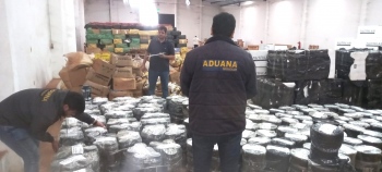 Aduanas incauta más de 2.000 suplementos nutricionales que ingresaron de contrabando al país